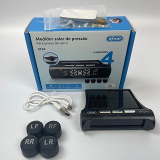 MEDIDOR SOLAR DE PRESSAO PARA PNEUS DE CARRO KNUP