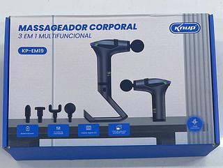 MASSAGEADOR CORPORAL 3 EM 1 MULTIFUNCIONAL KNUP