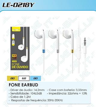 FONE DE OUVIDO EARPHONES LELONG