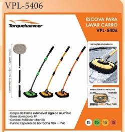 ESCOVA PARA LAVAR CARRO 56~115CM TORQUEHAMMER