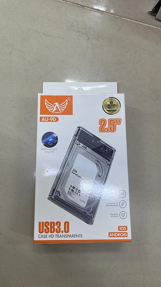 CASE PARA HD TRANSPARENTE USB3.0 2.5'' ALTOMEX