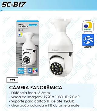 CAMERA PANORAMICA WIFI LED 3W IT-BLUE