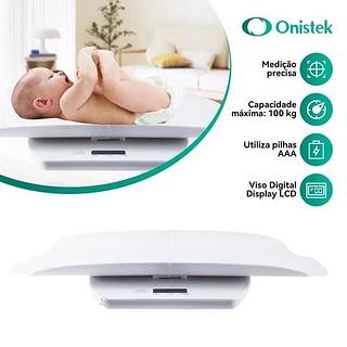 BALANÇA DIGITAL PARA BEBE 100KG ONISTEK