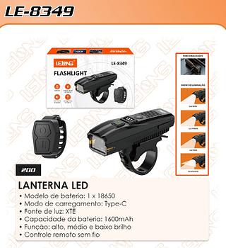 LANTERNA LED FLASHLIGHT LELONG