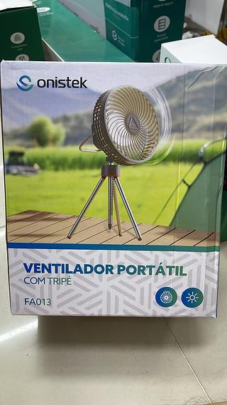 VENTILADOR PORTATIL COM TRIPE ONISTEK