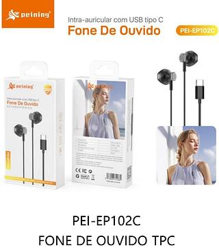 FONE DE OUVIDO TIPO-C PEINING