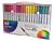 CANETA HIDROGRAFICA 60 COLOURS PEN DOUBLE HEAD COLOURED PEN 001-60