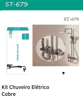 KIT CHUVEIRA ELETRICO COBER STARMEGA