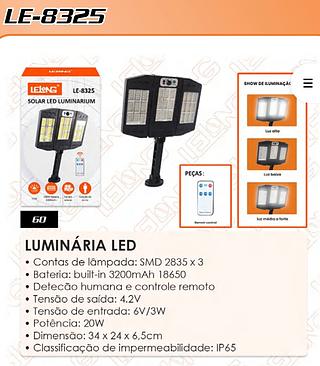 SOLAR LED LUMINARIUM LELONG