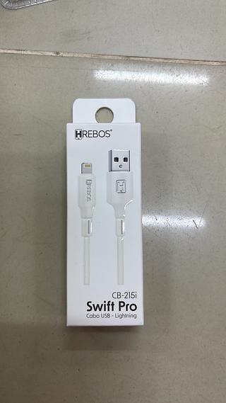 SWIFT PRO CABO USB - LIGHTNING HREBOS