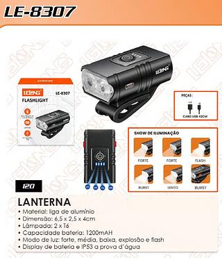 FLASHLIGHT 1200MAH LELONG