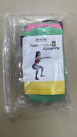 FAIXA ELÁSTICA SPORTS B-MAX