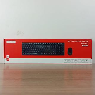 KIT TECLADO E MOUSE SEM FIO TOMATE