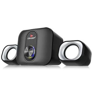 MINI CAIXA DE SOM SUBWOOFER 2.1 CANAIS GRASEP