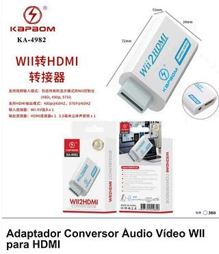 WII2HDMI CONVERTIDOR KAPBOM