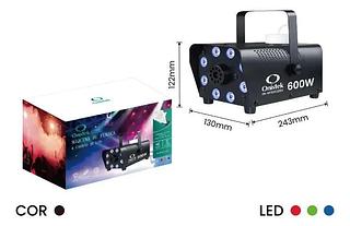 MAQUINA DE FUMAÇA E CANHÃO DE LED ONISTEK