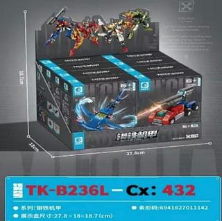 BRINQUEDO BLOCO DE MONTAR MECHA OF STEEL