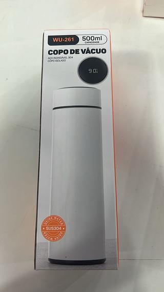 GARRAFA TERMICA LED 500ML(COM DESIGN)