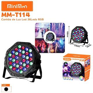 CANHÃO DE LUZ LED 36 LEDS MINIMEN