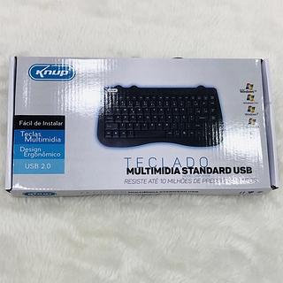 TECLADO MULTIMIDIA STANDARD USB KNUP