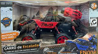 CARRO OFF-ROAD COM CONTROLE REMOTO 8+AGES TRT TOYS