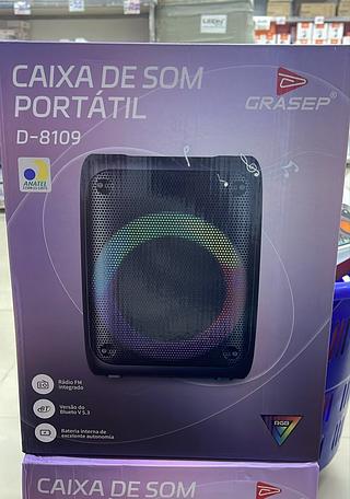 CAIXA DE SOM PORTÁTIL GRASEP