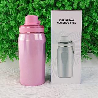 GARRAFA TERMICA 400ML FLIP STRAW WATERBO TTLE