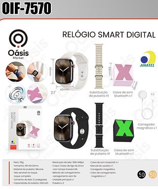 RELOGIO SMART DIGITAL OASIS