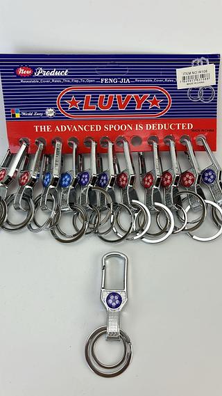 CHAVEIRO LUVY FENG-JIA (PACOTE COM 12PCS)