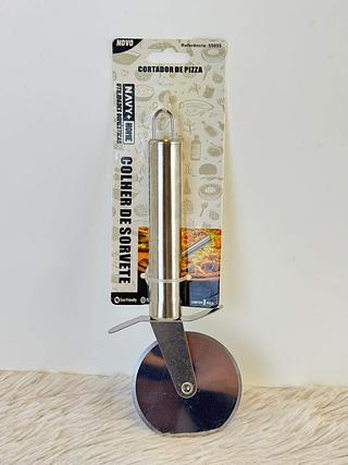 CORTADOR DE PIZZA AÇO INOX NAVY+HOME