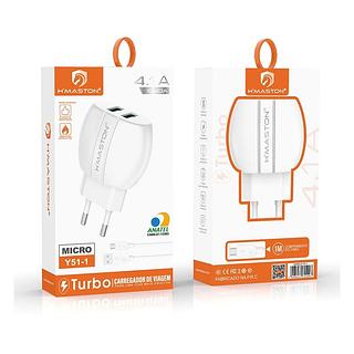 CARREGADOR DE VIAGEM 4.1A HMASATON