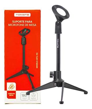 SUPORTE PARA MICROFONE DE MESA TOMATE