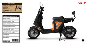 BICICLETA ELÉTRICA 30 A 45 KM / SCOOTER STARMEGA