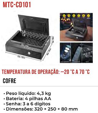 COFRE DE ACESSO RAPIDO PARA PISTOLA TOMATE