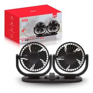MINI VENTILADOR AUTOMOTIVO DUPLO 24V 13W KNUP