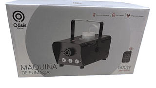 MAQUINA DE FUMAÇA 500W OÁSIS MARKET