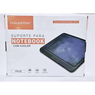 SUPORTE PARA NOTEBOOK COM COOLER H´MASTON ATE 15,4"