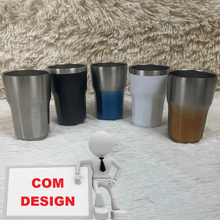COPO DE CERVEJA DE DIAMANTE 384ML (COM DESIGN)