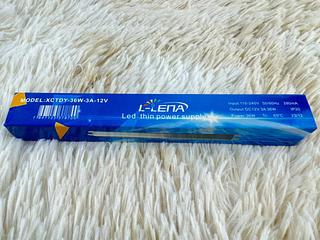 LED THIN POWER SUPPLY 110-240V 12V L-LENA