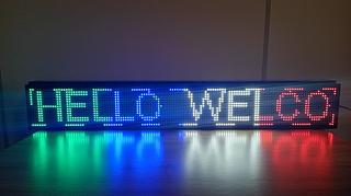 PAINEL DE LED DISPLAY COLORIDO QC1320RGB