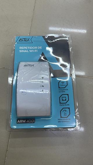 REPETIDOR DE SINAL WI-FI ATEK