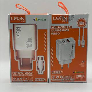 CARREGADOR TURBO PD180W+QC4.0 LEON GTS
