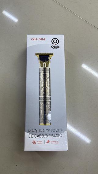 MAQUINA DE CORTE DE CABELO E BARBA OASIS MARKET