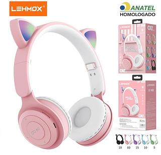 FONE DE OUVIDO BLUETOOTH WIRELESS CAT LEHMOX