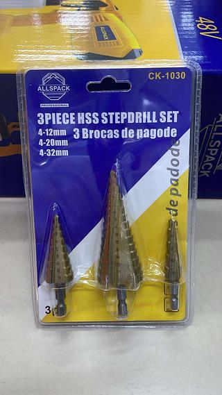 3 BROCAS DE PAGODE ALLSPACK