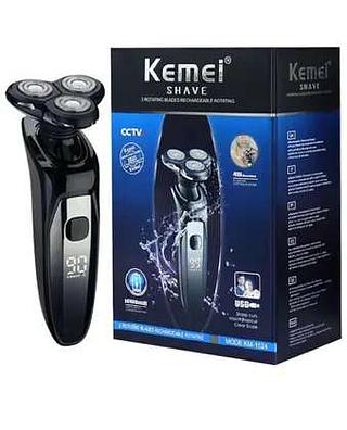 MAQUINA SHAVE KEMEI USB 1000MA