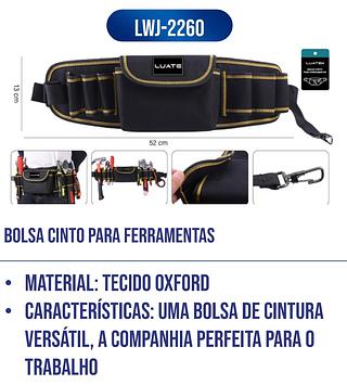 BOLSA CINTO PARA FERRAMENTA LUATEK