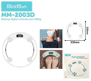 BALANÇA DIGITAL PERSONAL SCALE 180KG MINIMEN