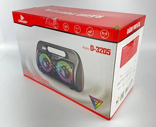 CAIXA DE SOM PORTATIL RGB WIRELESS GRASEP