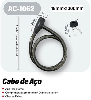 CADEADO PARA BIKE ADEC